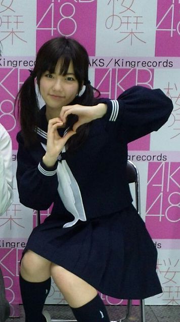 AKB48かわぃぃかわぃぃ。。セーラー服姿島崎遥香ちゃんの画像 プリ画像