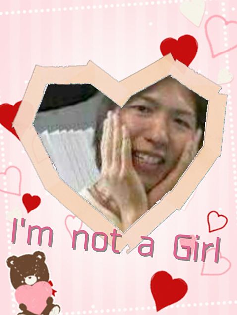 I'm not a Girl?の画像(プリ画像)