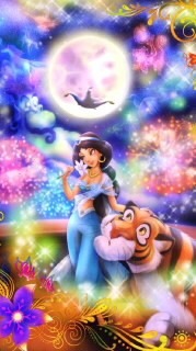 恋の魔法に乗って‡Aladdin＆Jasmineの画像 プリ画像