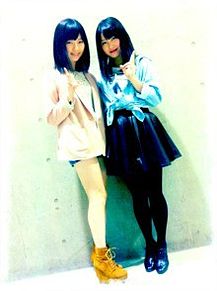 島崎遥香&横山由依(ｱｲﾄﾞﾙ-AKB48)の画像(横山由依 私服に関連した画像)