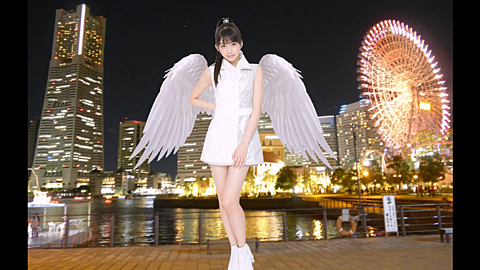 モーニング娘。♡☆ 牧野真莉愛 ・・横浜夜景 Angelの画像 プリ画像