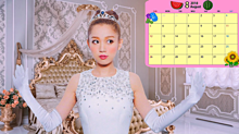西野カナ ♡☆ 2018年8月 お姫様 カレンダーの画像(A型のうたに関連した画像)