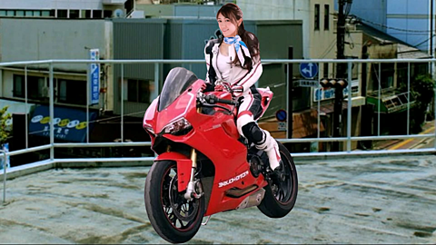 渡辺麻友  ライダー  ♡☆ バイク　オートバイの画像 プリ画像