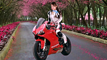 渡辺麻友  ♡☆  麻友ライダー　オートバイの画像(バイク ライダーに関連した画像)