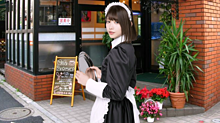 渡邉理佐　欅坂46 ♡☆♡　カフェレストラン　メイド服の画像(メイド服に関連した画像)