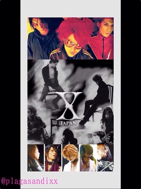 X JAPAN〜iPhone用ロック画面〜の画像 プリ画像