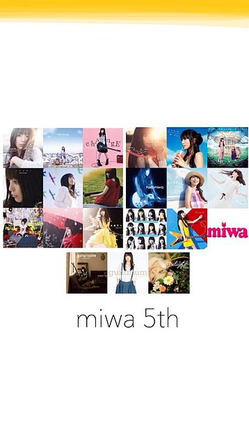 miwa5周年記念ロック画面！！の画像(プリ画像)