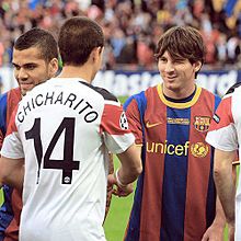 Chicharito and Messiの画像(ハビエル エルナンデスに関連した画像)