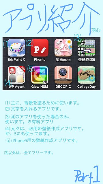 Iphone5用 壁紙作成アプリ 紹介の人気画像1点 完全無料画像検索のプリ画像 Bygmo