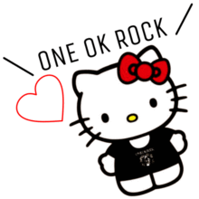 　　ONE OK ROCK × キティちゃん ：　の画像(プリ画像)