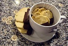 紅茶のお供に手作りティーパッククッキーの画像(#紅茶に関連した画像)