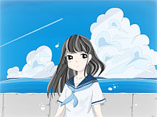 イラスト 夏 女の子 海の画像242点 完全無料画像検索のプリ画像 Bygmo