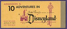 vintage ticket of disneylandの画像(disney チケットに関連した画像)