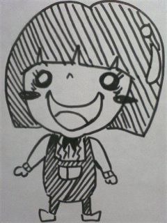 一応オリジナルキャラクター 名前：合唱団のユミちゃんの画像(プリ画像)