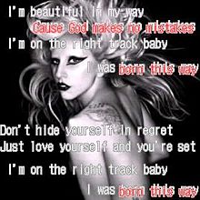 Lady Gaga/Born This Wayの画像(レディーガガ 曲に関連した画像)