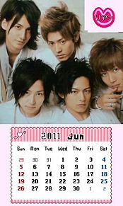 新選組リアン★2011年6月カレンダー プリ画像