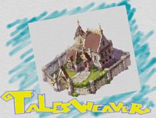 水彩画風テイルズウィーバー城の画像(talesweaverに関連した画像)