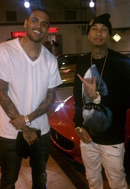Chris Brown&Tygaの画像(プリ画像)