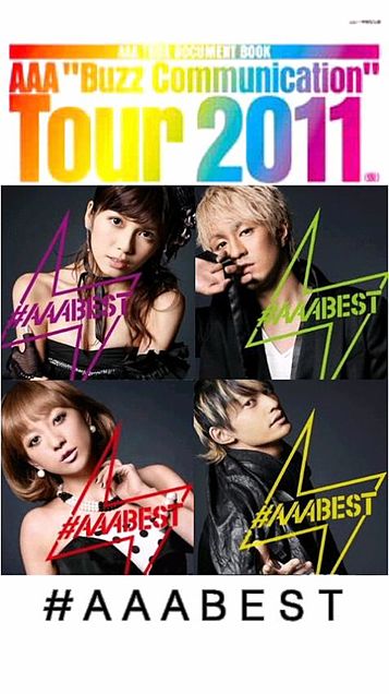 AAA #AAABEST BUZZ TOUR2011の画像 プリ画像