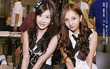 AKB48 実は仲良い２人の画像(石田晴香に関連した画像)