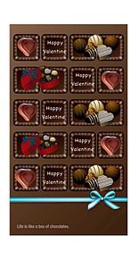 バレンタイン  ホーム画面の画像(チョコレート 壁紙に関連した画像)