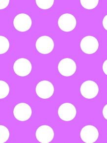 水玉 壁紙 薄紫 × 白の画像(プリ画像)