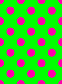 水玉 壁紙 緑 × 濃ピンク (中) ドット 派手 ピンクの画像(ﾋﾟﾝｸ 水玉 背景に関連した画像)
