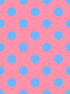 水玉 壁紙 薄赤 × 薄青 (中) ピンク ドット 可愛いの画像 プリ画像