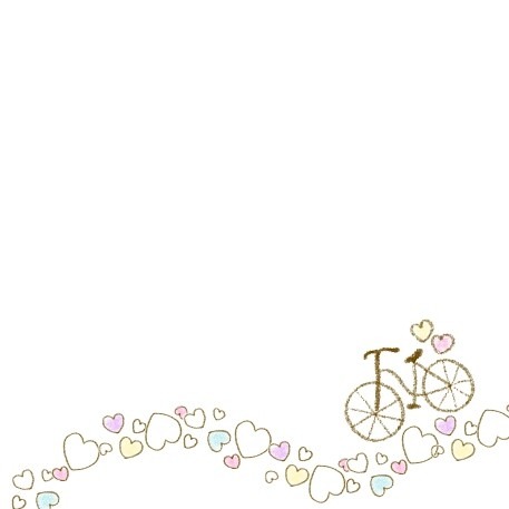 ハート 自転車 壁紙 フレーム パステル かわいい レトロ 待受 完全無料画像検索のプリ画像 Bygmo