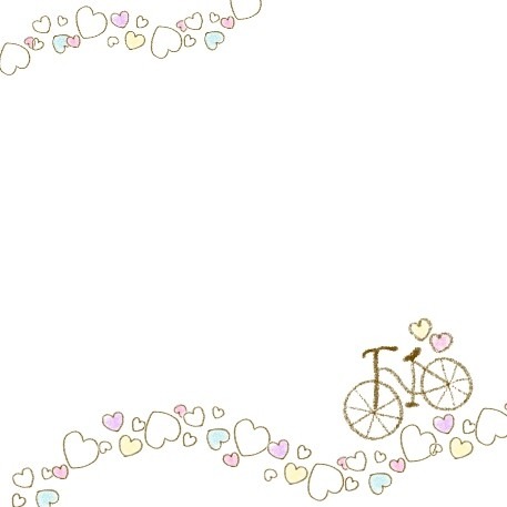 かわいい ハート パステル フレーム 壁紙 待受 自転車の画像2点 完全無料画像検索のプリ画像 Bygmo