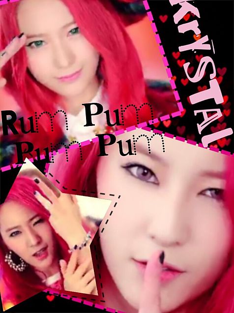 クリスタル Rum Pum Pum Pumの画像(プリ画像)