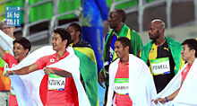 山縣選手、飯塚選手、の画像(男子400mリレー オリンピックに関連した画像)