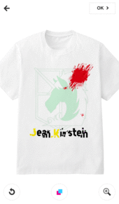 ジャン！オリジナルTシャツの画像(オリジナルTシャツに関連した画像)
