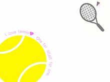 テニス 可愛い イラスト ポエムの画像6点 完全無料画像検索のプリ画像