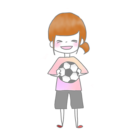 イラスト サッカー 女子の画像3点 完全無料画像検索のプリ画像 Bygmo