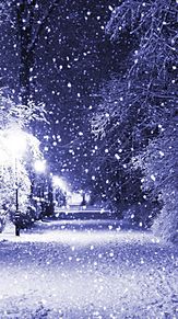 Snowy roadの画像(line/twitterに関連した画像)
