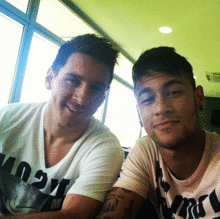 Neymar,Messiの画像(ネイマール、メッシに関連した画像)