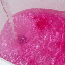 pink bathの画像(お湯に関連した画像)