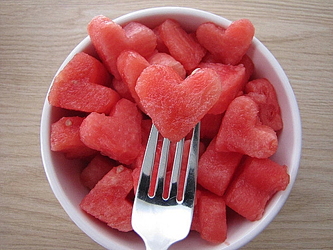 heart watermelonの画像(プリ画像)