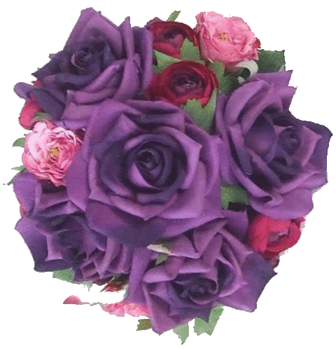 背景透明 紫薔薇の花束 完全無料画像検索のプリ画像 Bygmo