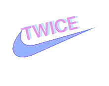 Nike.twiceロゴ