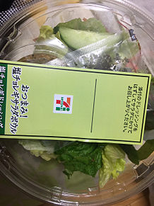 塩チョレギサラダ 韓国風和食 セブンイレブンの画像(和食に関連した画像)