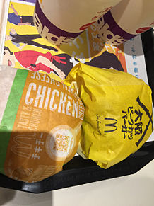大阪ビーフカツバーガー チキンクリスプ マクドナルドの画像(チキンに関連した画像)