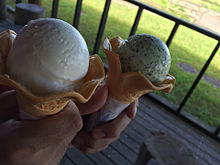 伊豆大島 牧場 アイスの画像(伊豆大島に関連した画像)