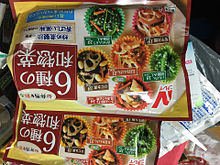 冷凍食品 6種の和惣菜 お弁当の画像(冷凍食品に関連した画像)