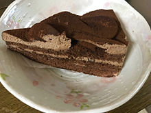 チョコレートケーキの画像(チョコレートに関連した画像)