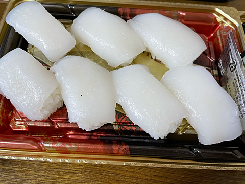京北スーパー　イカ　寿司の画像 プリ画像