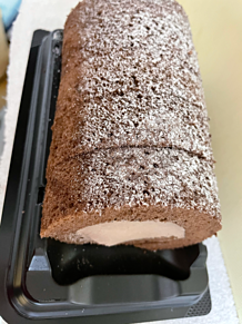 チョコレート　ロールケーキの画像(ロールケーキに関連した画像)