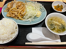 福泰厨房　豚の生姜焼き定食の画像(定食に関連した画像)