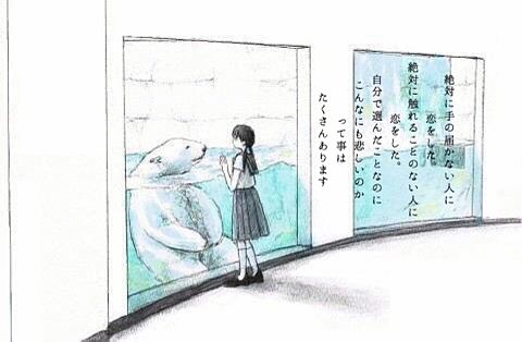くま 水族館 ゆめかわいい 可愛すぎて病むの画像 プリ画像
